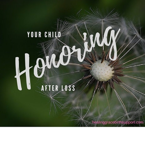 infant loss honoring child